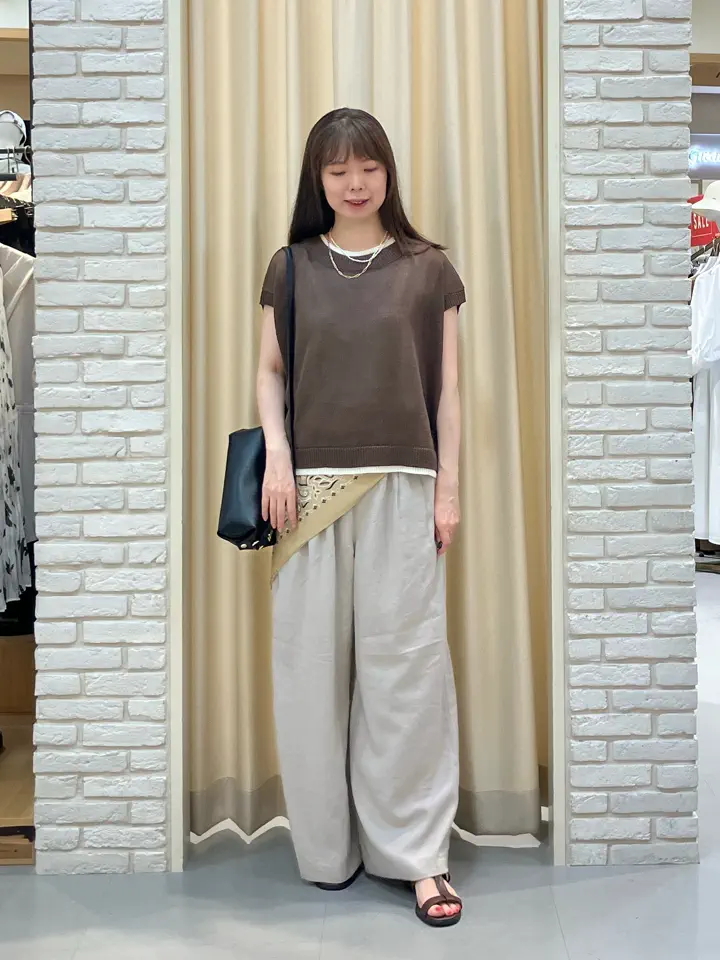 ONWARD CROSSET SELECT 檀 コーディネート画像