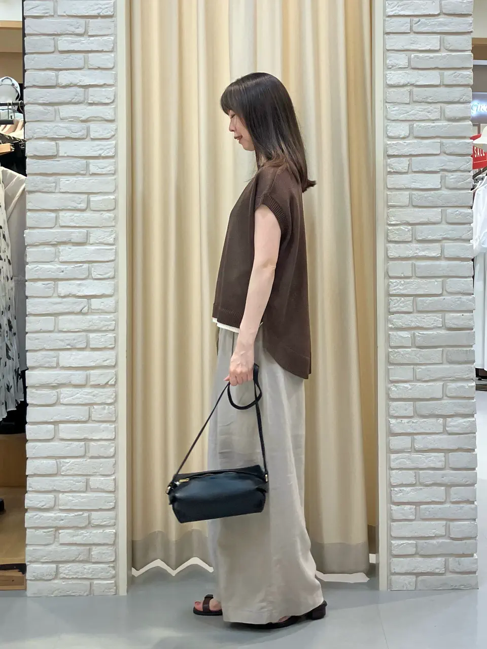 ONWARD CROSSET SELECT 檀 コーディネート画像