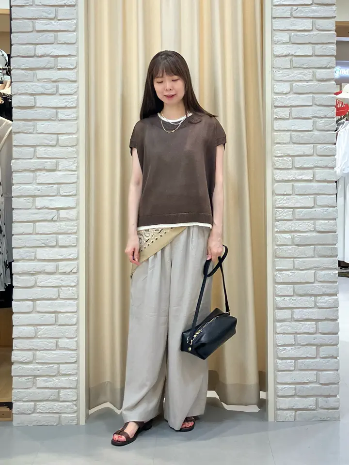 ONWARD CROSSET SELECT 檀 コーディネート画像