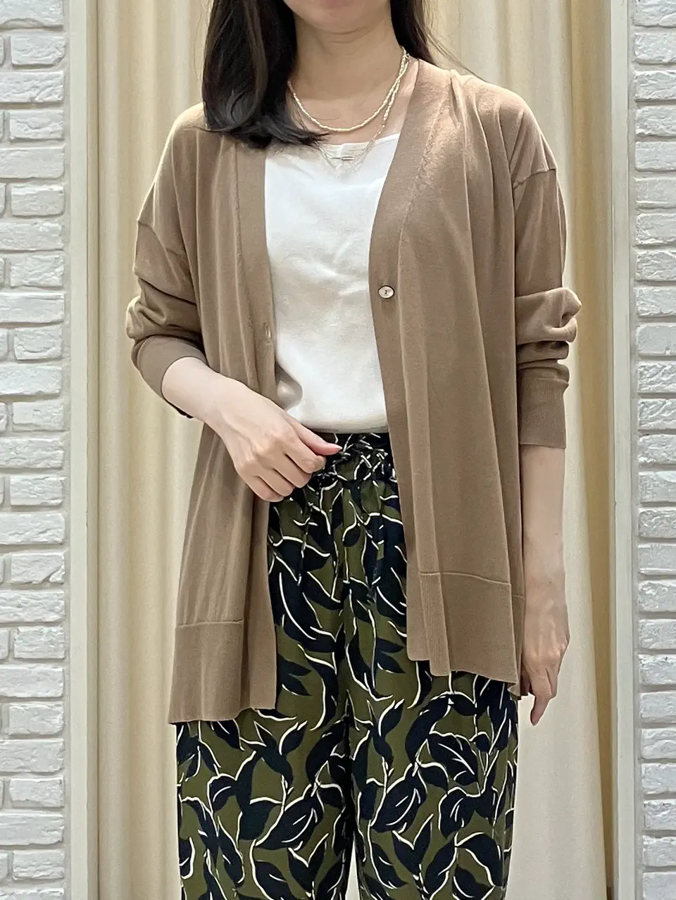ONWARD CROSSET SELECT 檀 コーディネート画像