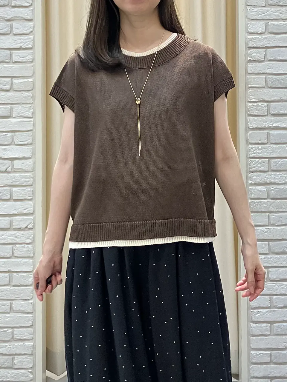 ONWARD CROSSET SELECT 檀 コーディネート画像
