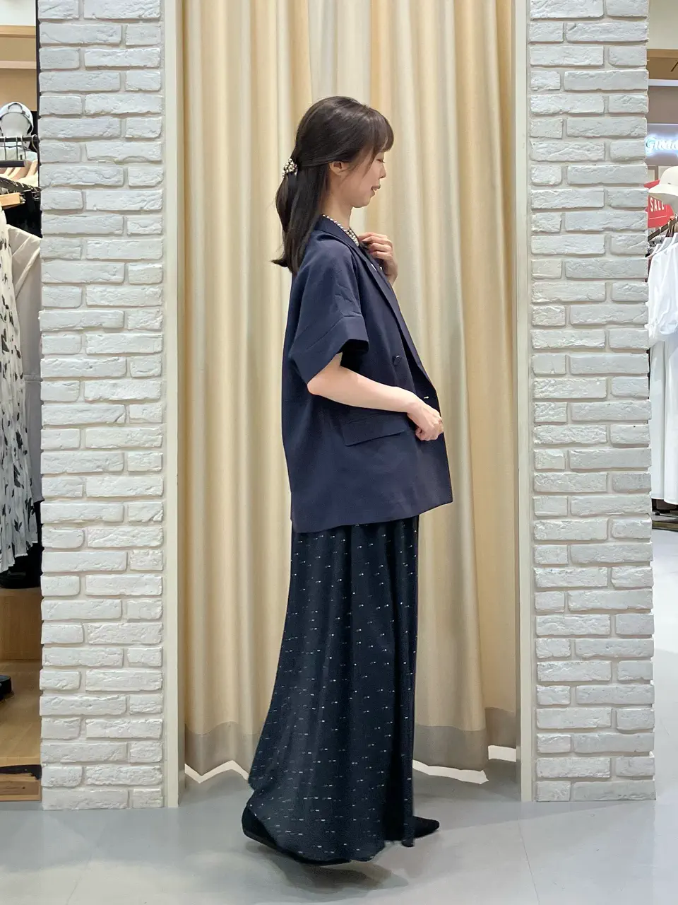 ONWARD CROSSET SELECT 檀 コーディネート画像