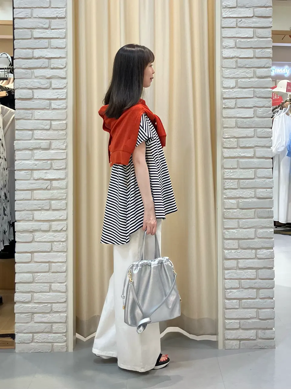 ONWARD CROSSET SELECT 檀 コーディネート画像