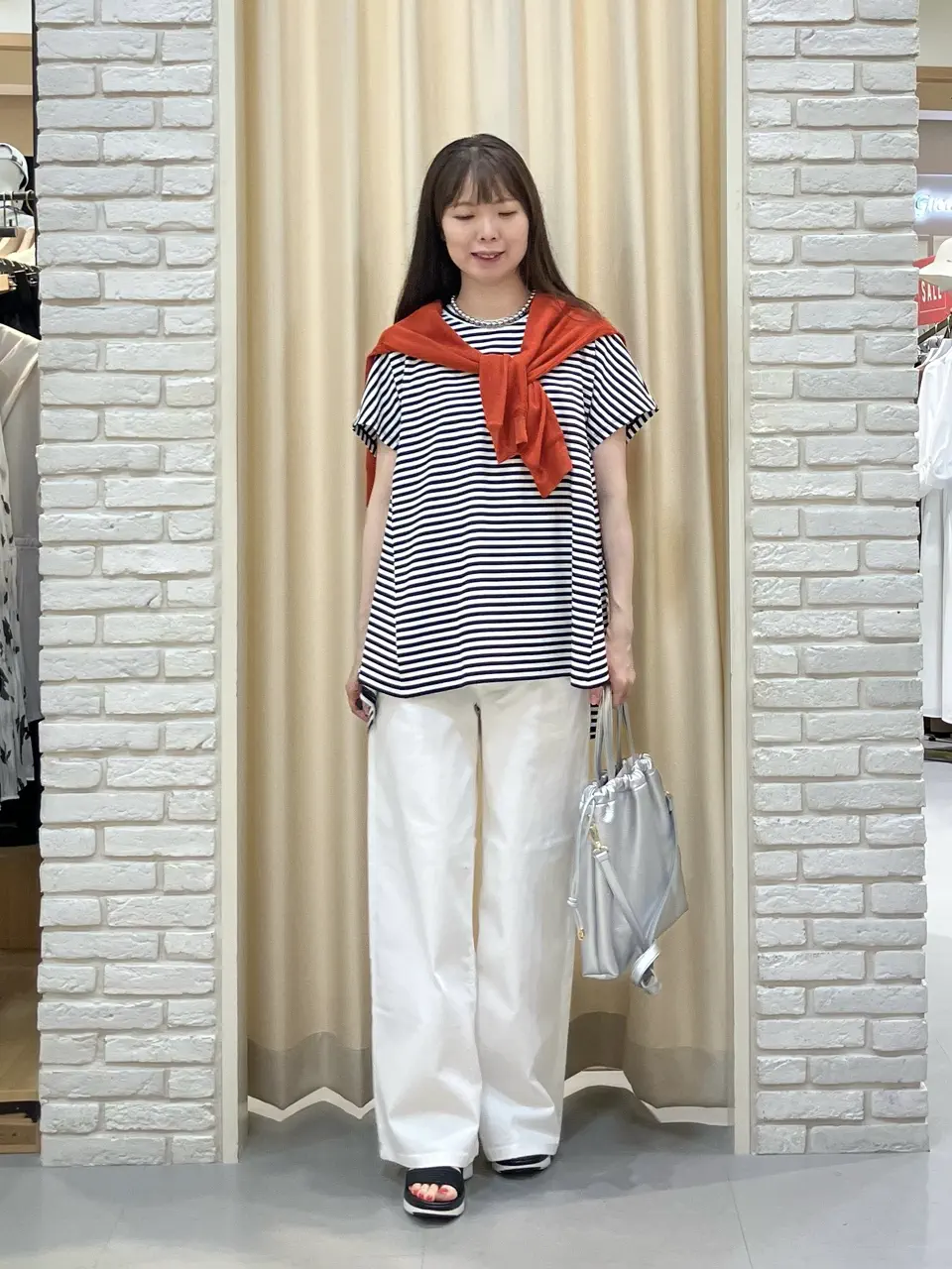 ONWARD CROSSET SELECT 檀 コーディネート画像