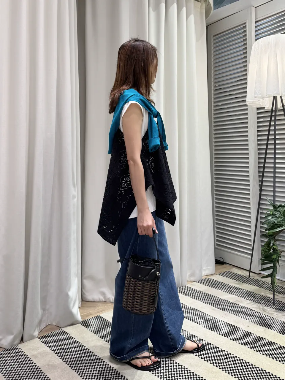 ONWARD CROSSET SELECT KURIYAMA コーディネート画像