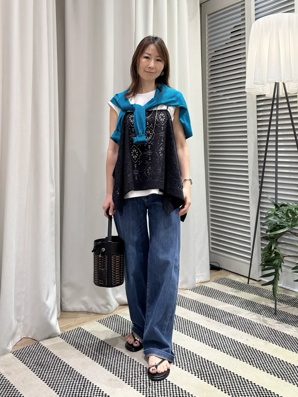 ONWARD CROSSET SELECT KURIYAMA コーディネート画像