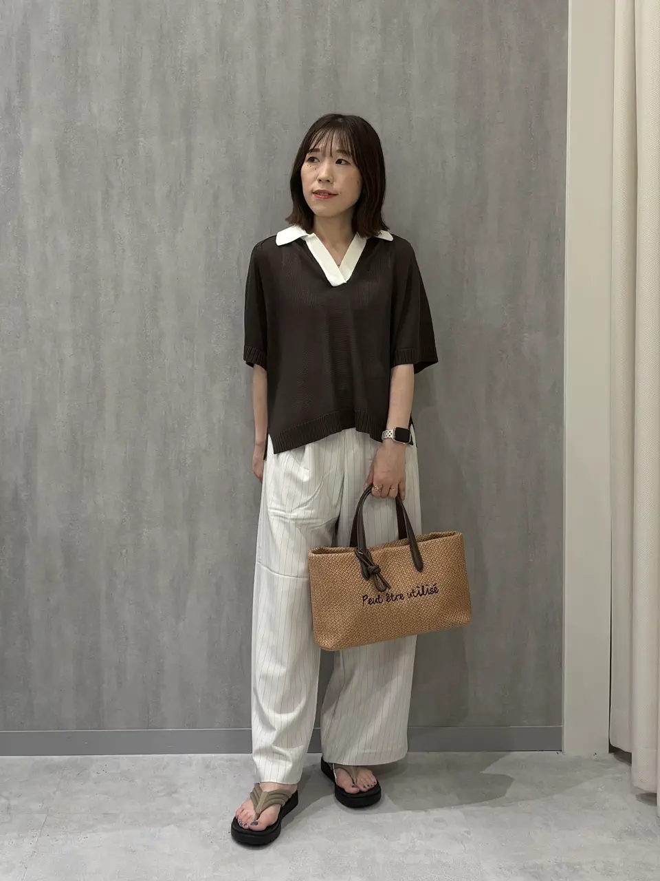 ONWARD CROSSET SELECT 若松 コーディネート画像