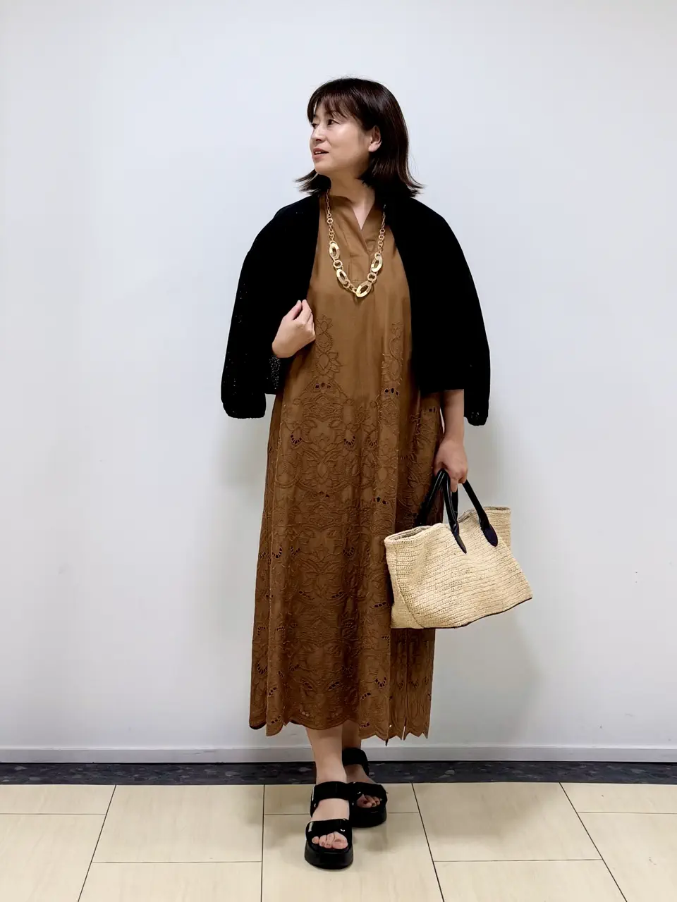 ONWARD CROSSET SELECT 岡崎 コーディネート画像