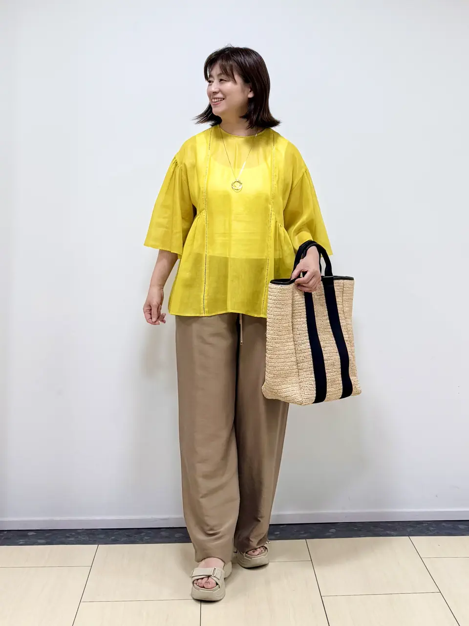 ONWARD CROSSET SELECT 岡崎 コーディネート画像