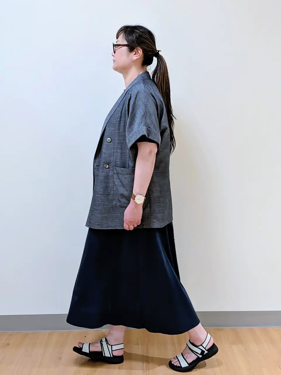 ONWARD CROSSET SELECT nori コーディネート画像