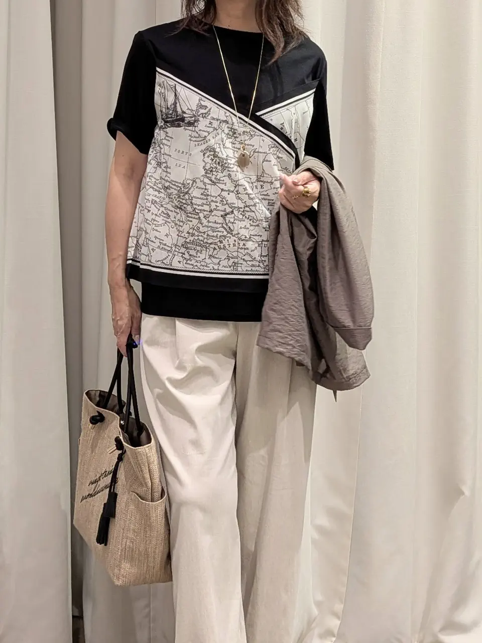 ONWARD CROSSET SELECT 中村 コーディネート画像