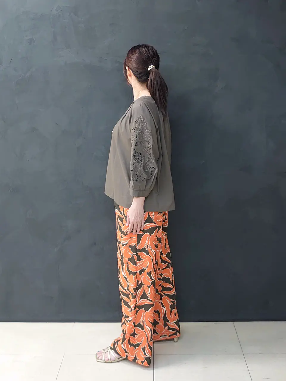 ONWARD CROSSET SELECT 森 コーディネート画像