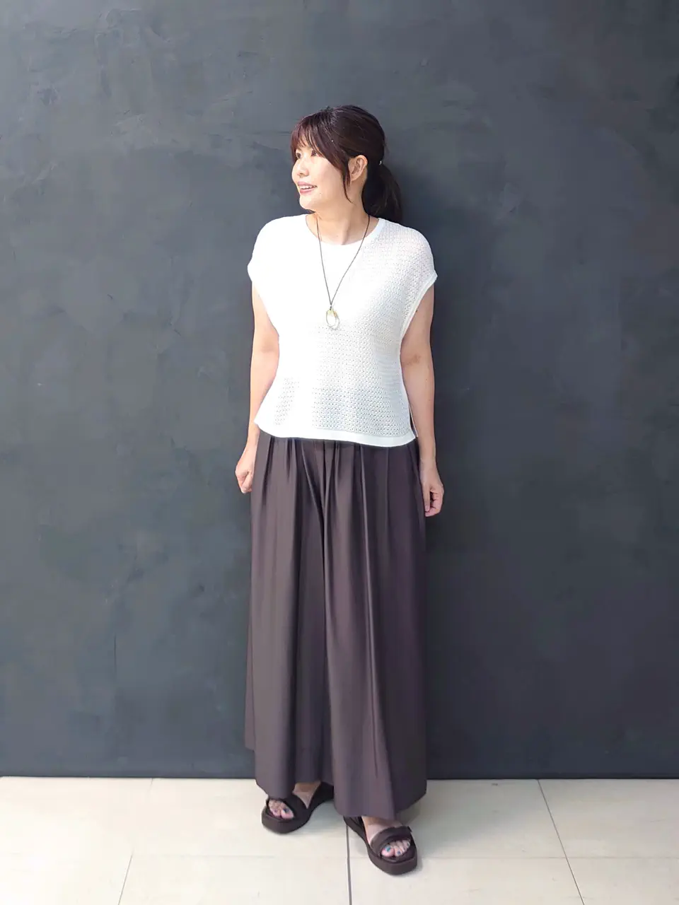 ONWARD CROSSET SELECT 森 コーディネート画像