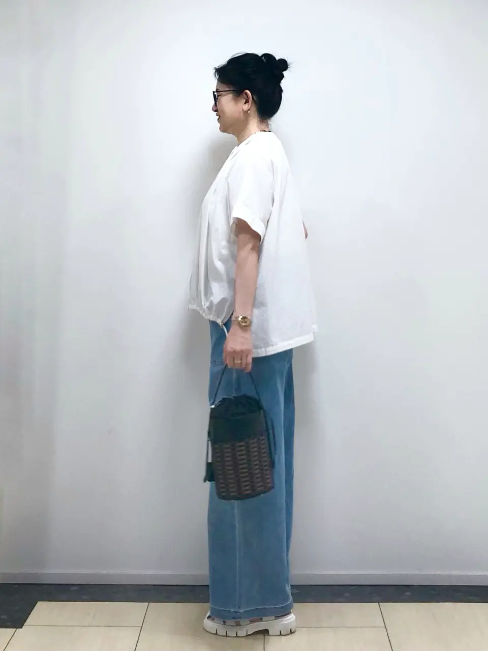 ONWARD CROSSET SELECT 横松 コーディネート画像