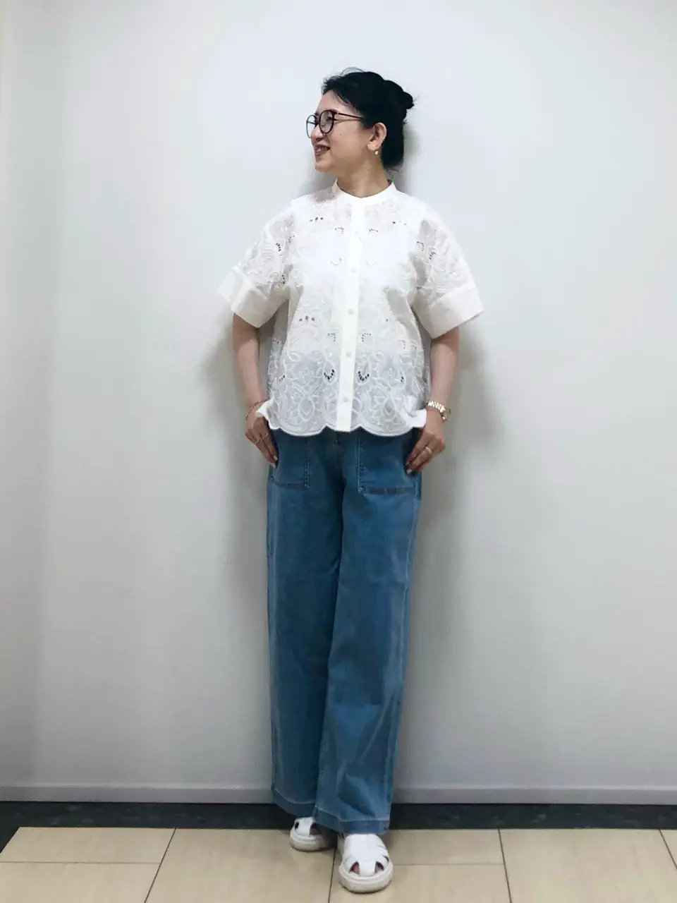 ONWARD CROSSET SELECT 横松 コーディネート画像