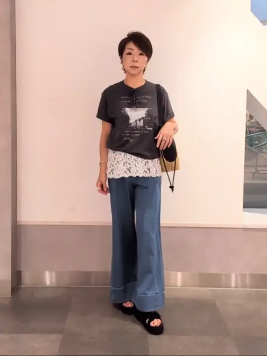 ONWARD CROSSET SELECT niwa コーディネート画像