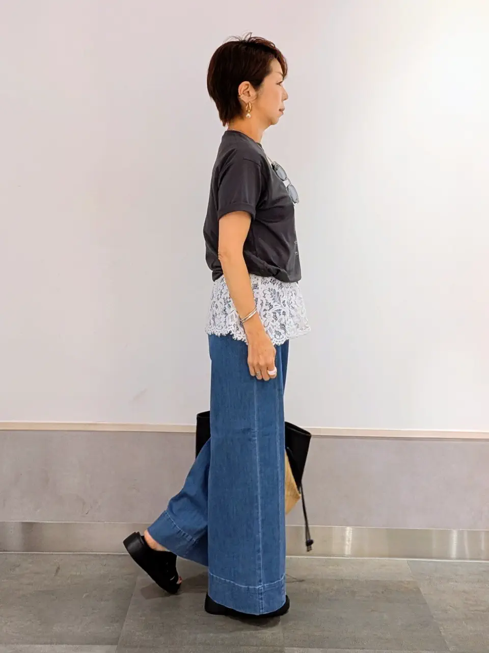 ONWARD CROSSET SELECT niwa コーディネート画像
