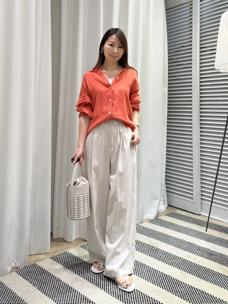 ONWARD CROSSET SELECT KURIYAMA コーディネート画像