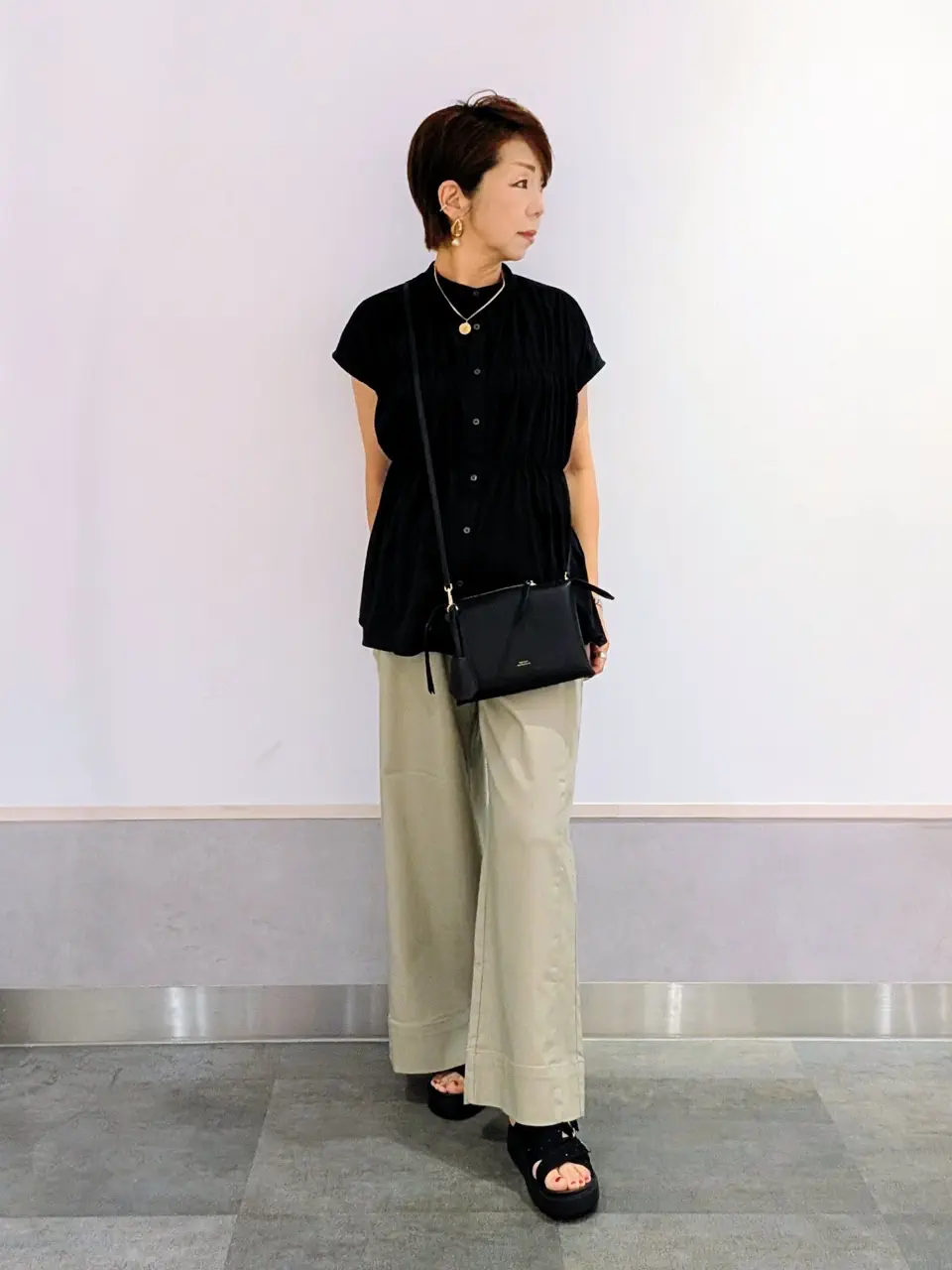 ONWARD CROSSET SELECT niwa コーディネート画像