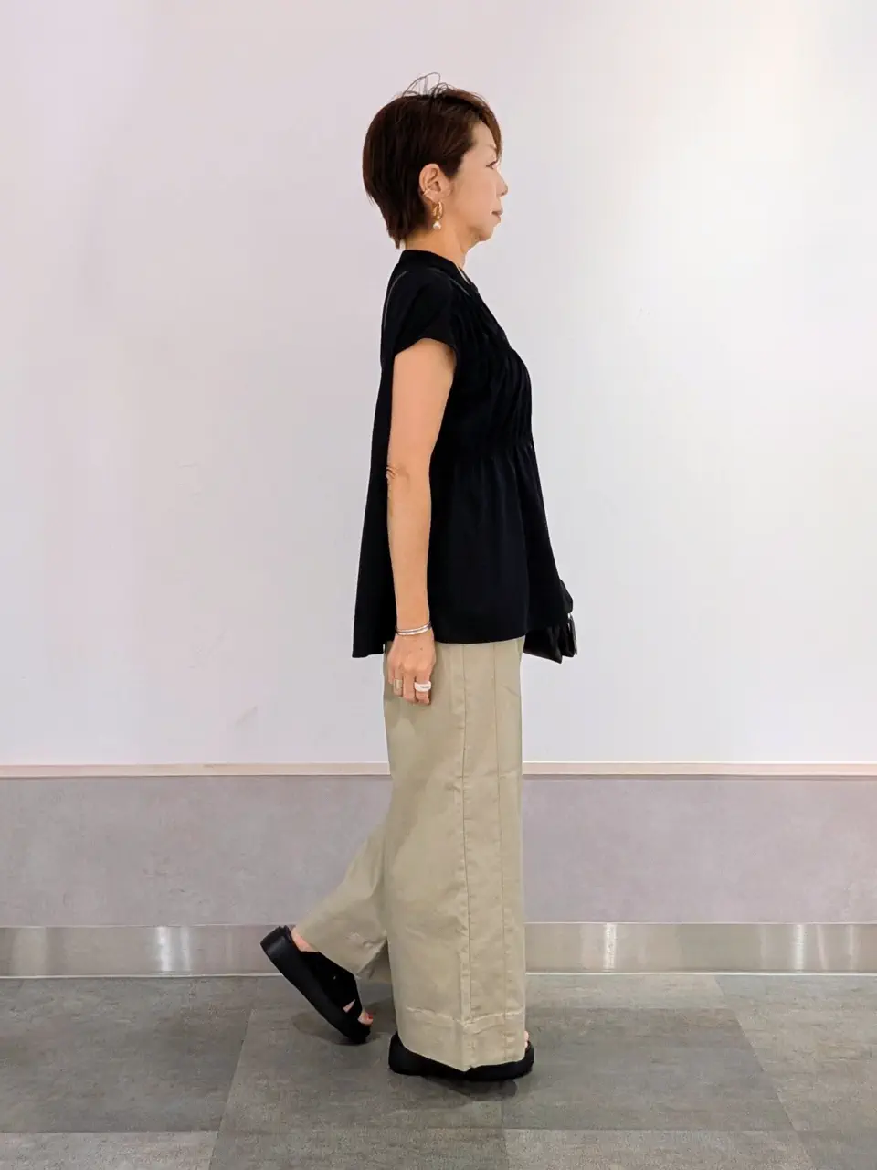 ONWARD CROSSET SELECT niwa コーディネート画像