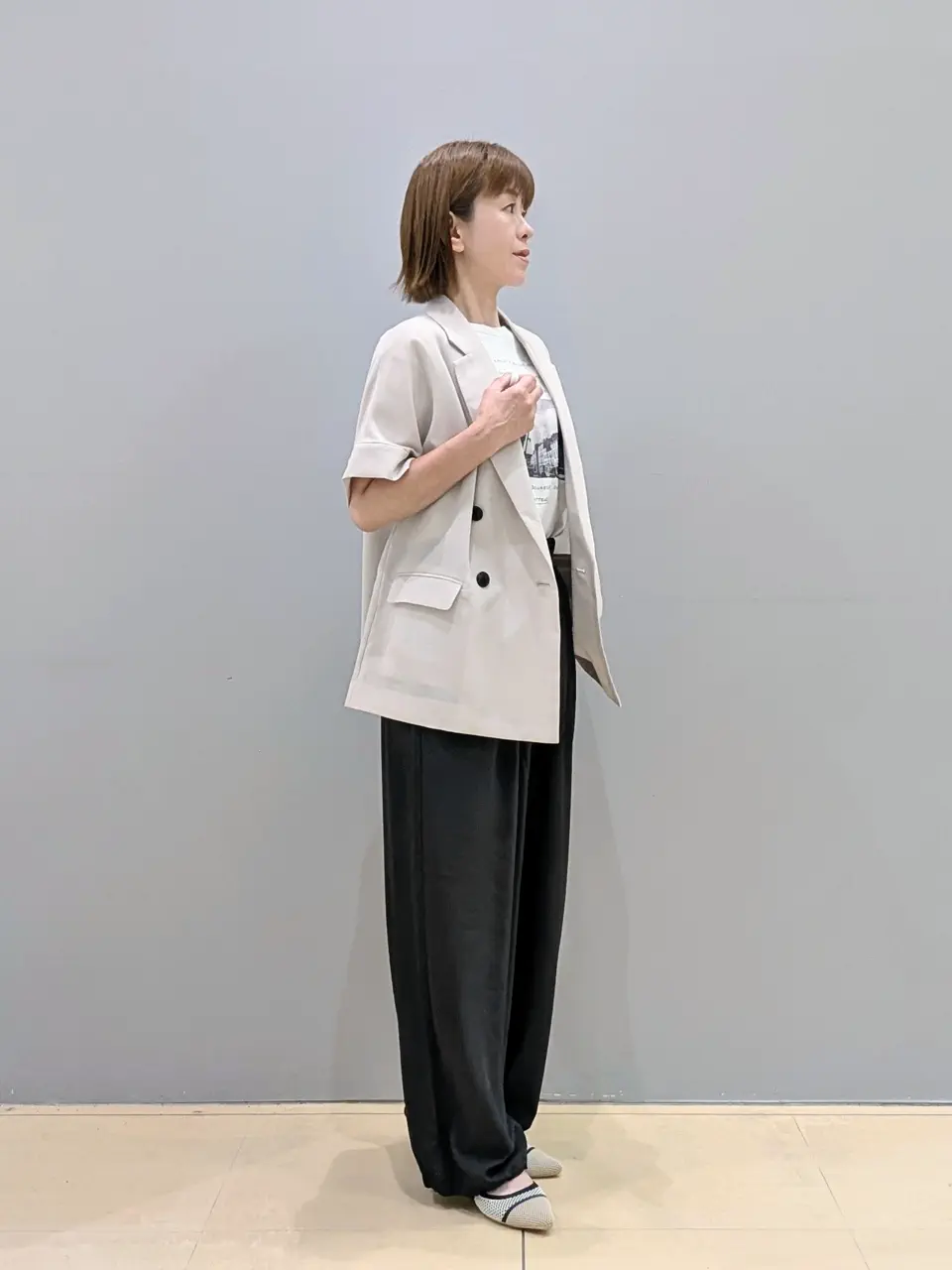 ONWARD CROSSET SELECT 見帆 コーディネート画像