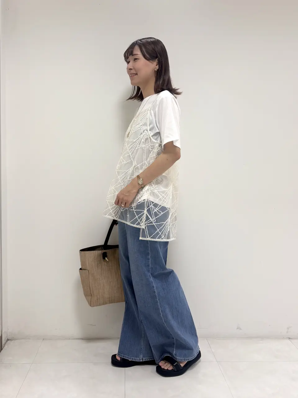 ONWARD CROSSET SELECT 野中 コーディネート画像