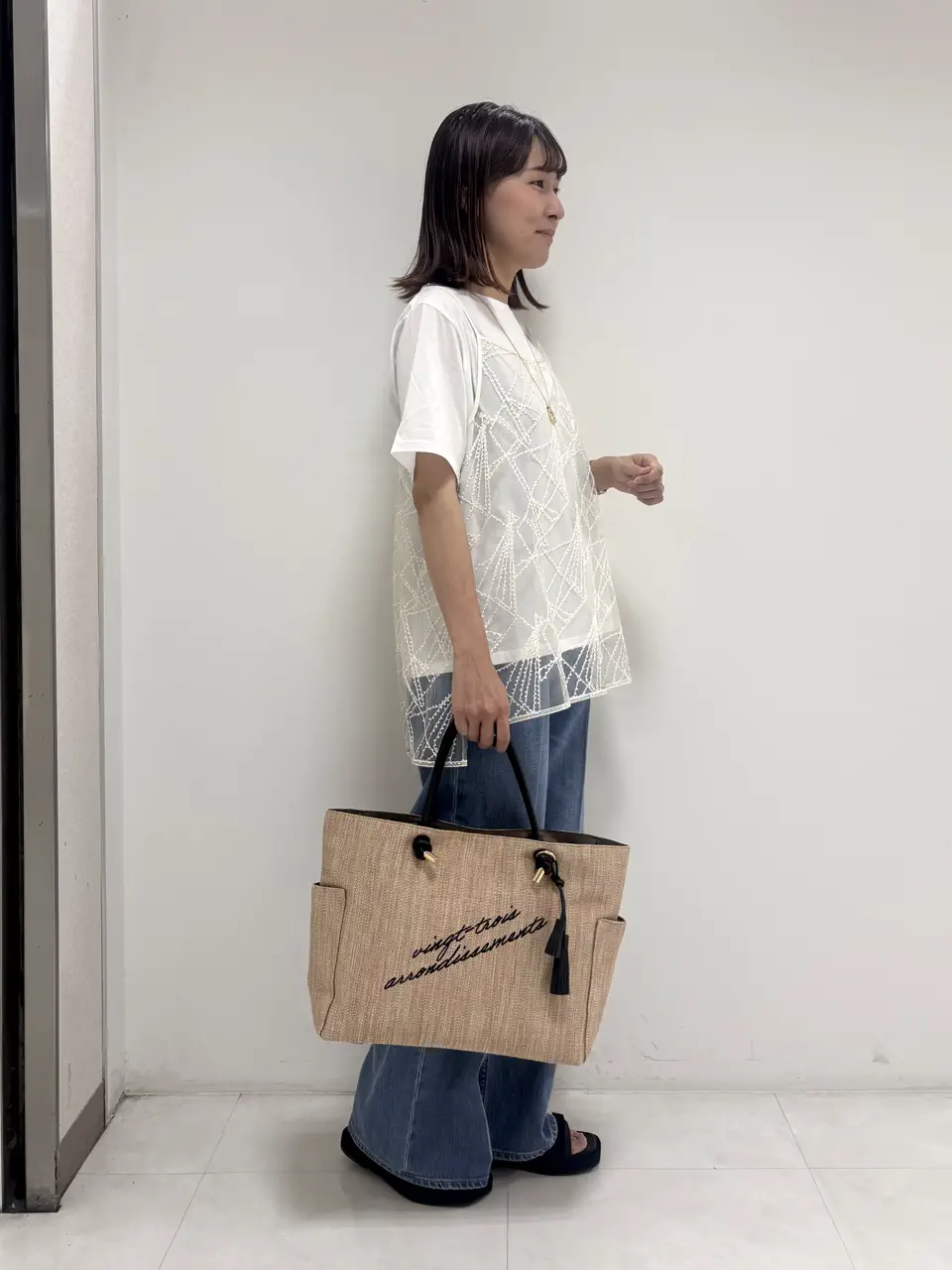 ONWARD CROSSET SELECT 野中 コーディネート画像