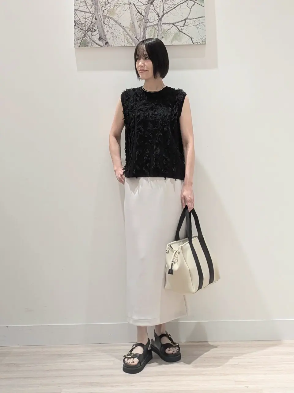 ONWARD CROSSET SELECT 川上 コーディネート画像