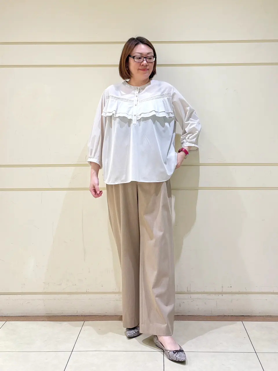 ONWARD CROSSET SELECT 山崎 コーディネート画像
