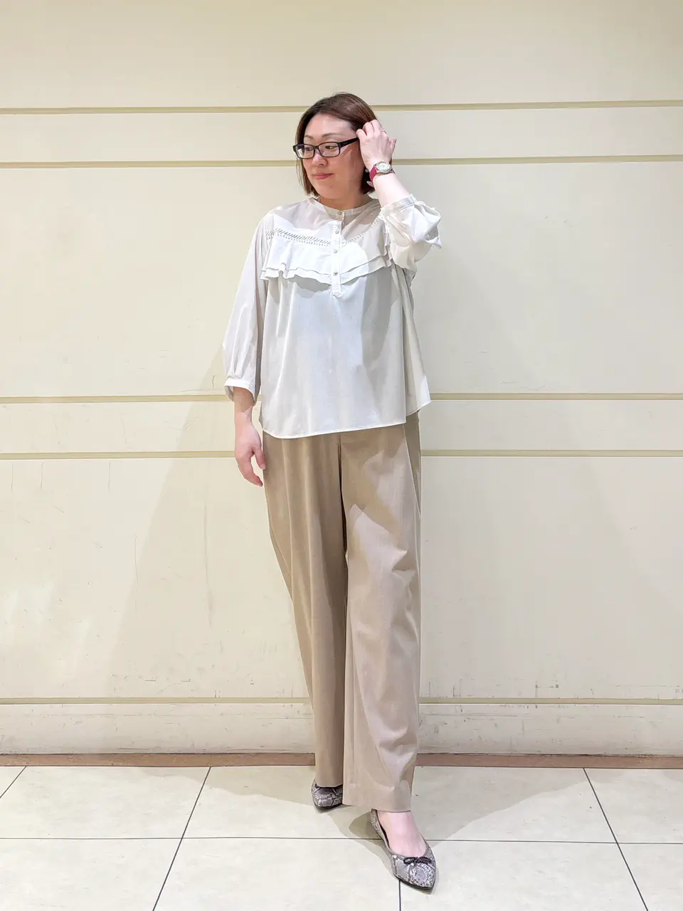 ONWARD CROSSET SELECT 山崎 コーディネート画像