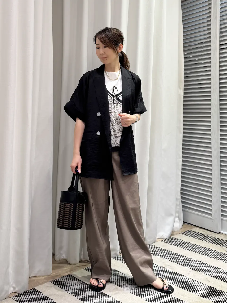  KURIYAMA コーディネート画像