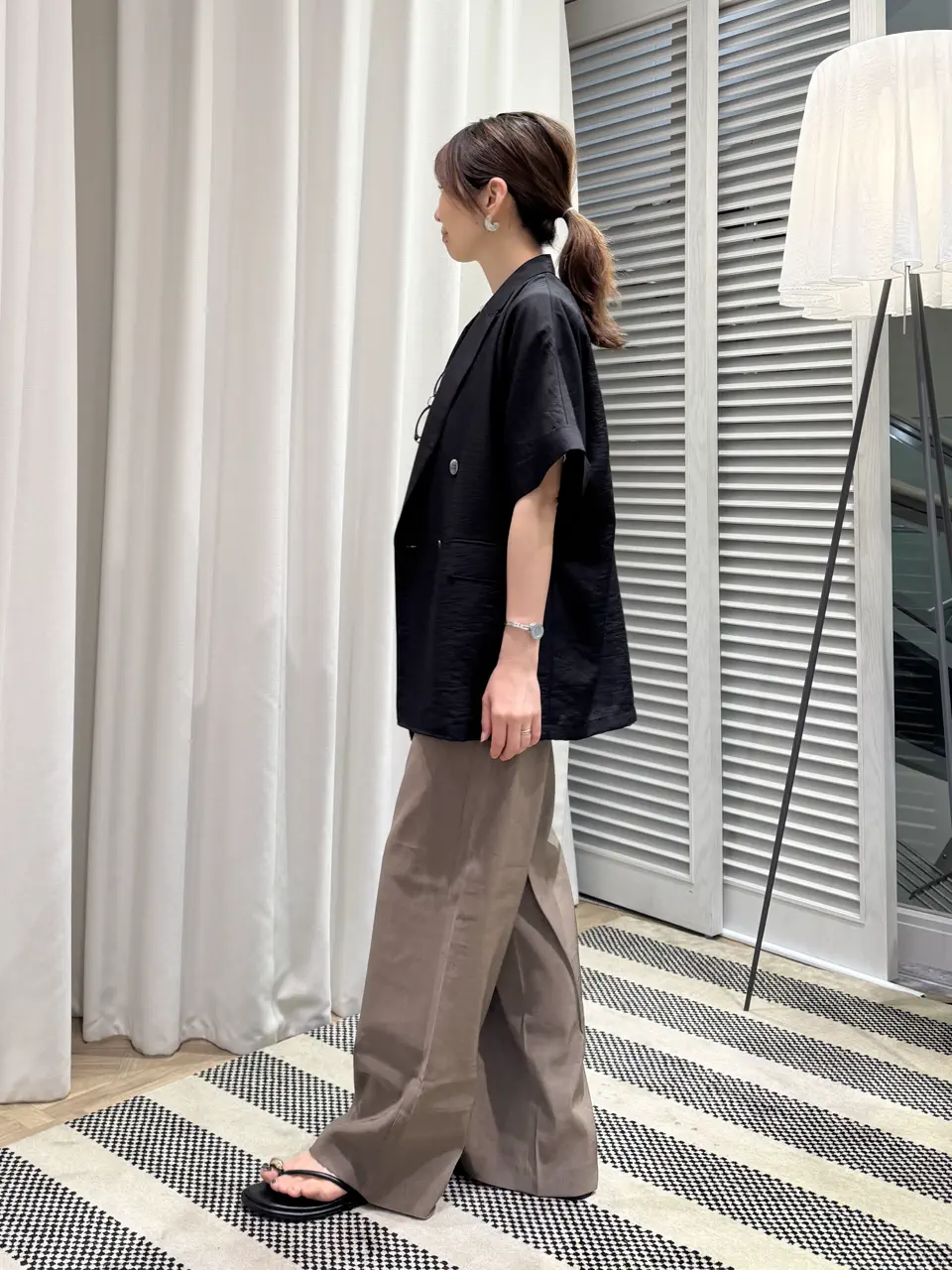 ONWARD CROSSET SELECT KURIYAMA コーディネート画像
