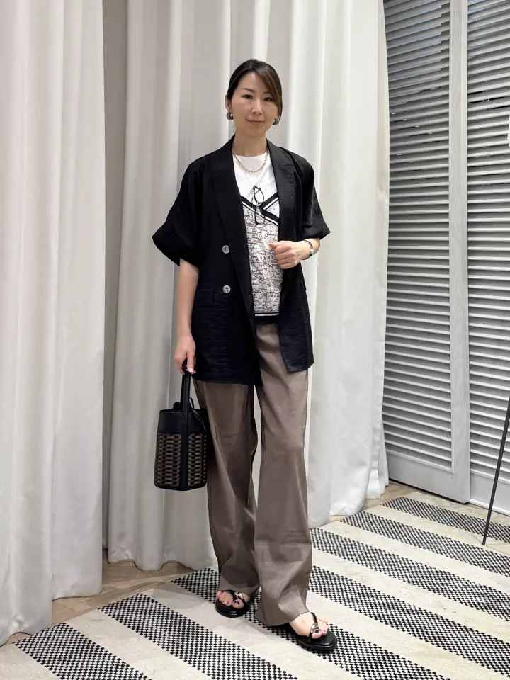 ONWARD CROSSET SELECT KURIYAMA コーディネート画像