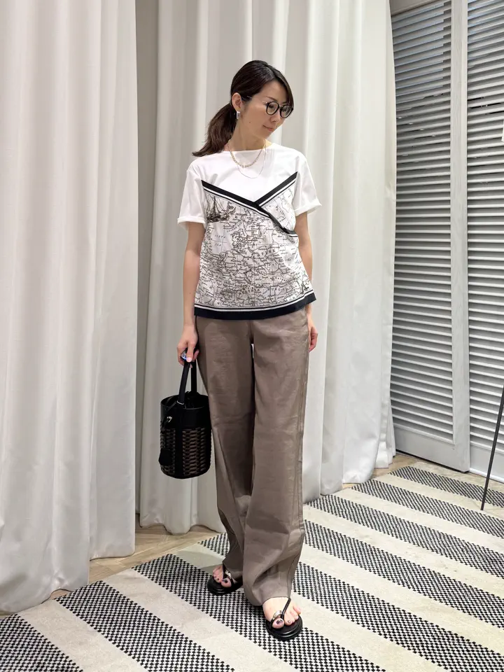 ONWARD CROSSET SELECT KURIYAMA コーディネート画像