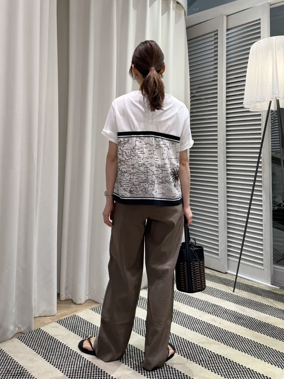 ONWARD CROSSET SELECT KURIYAMA コーディネート画像
