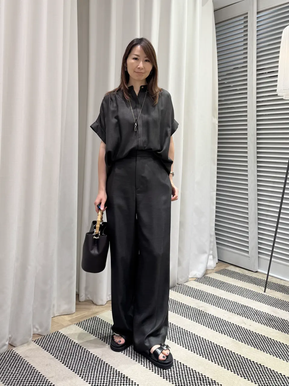 ONWARD CROSSET SELECT KURIYAMA コーディネート画像