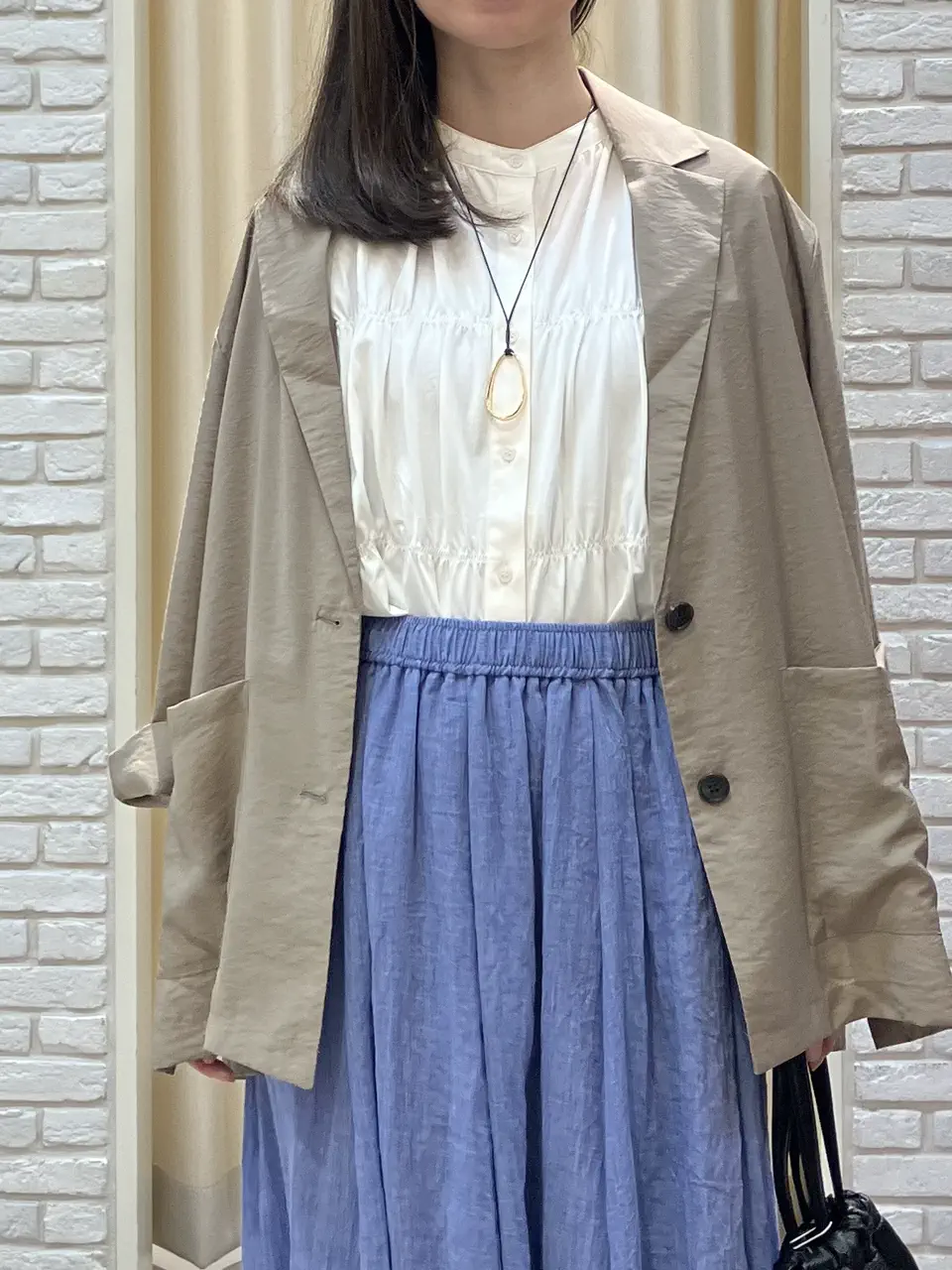 ONWARD CROSSET SELECT 檀 コーディネート画像