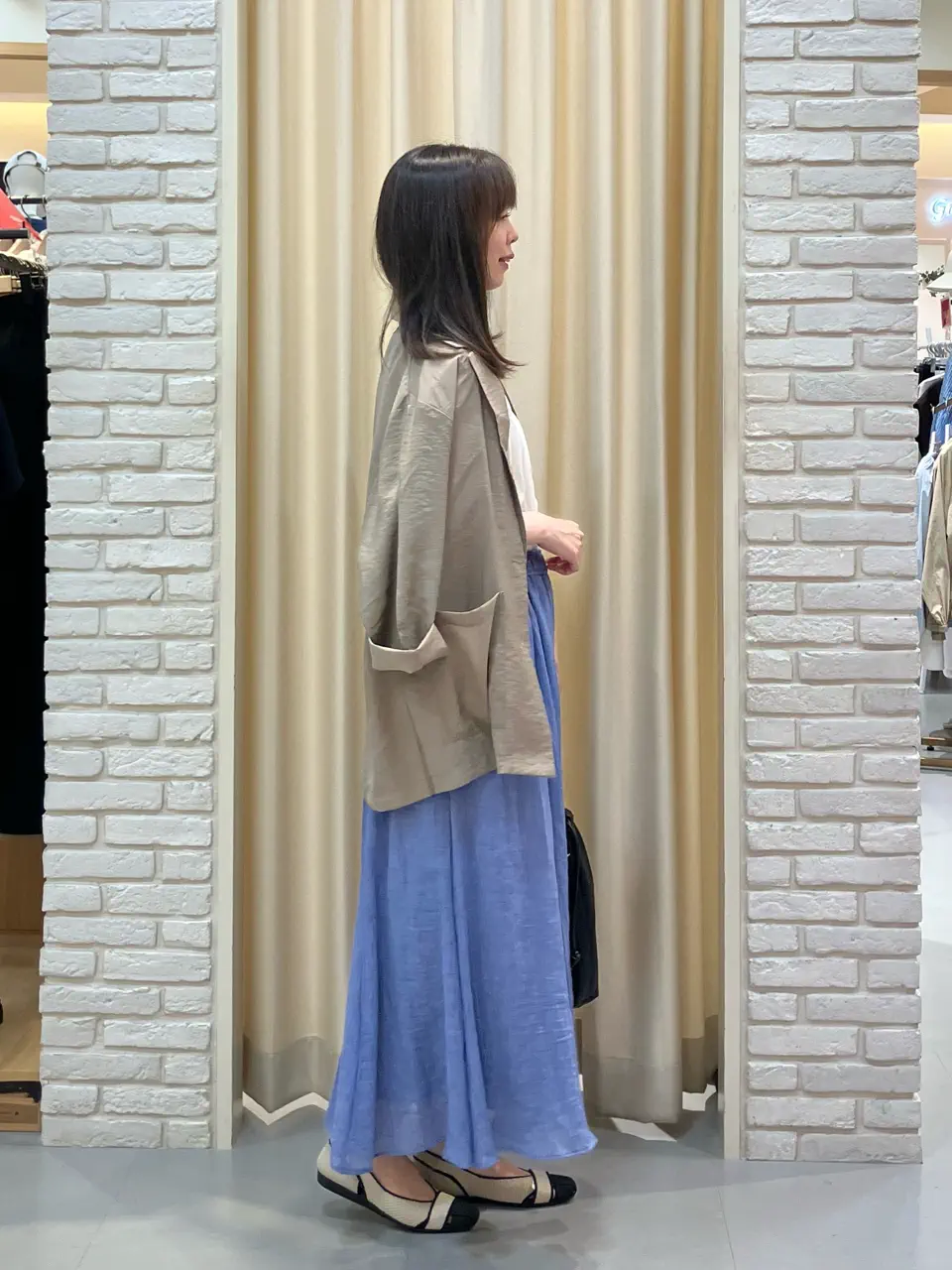 ONWARD CROSSET SELECT 檀 コーディネート画像