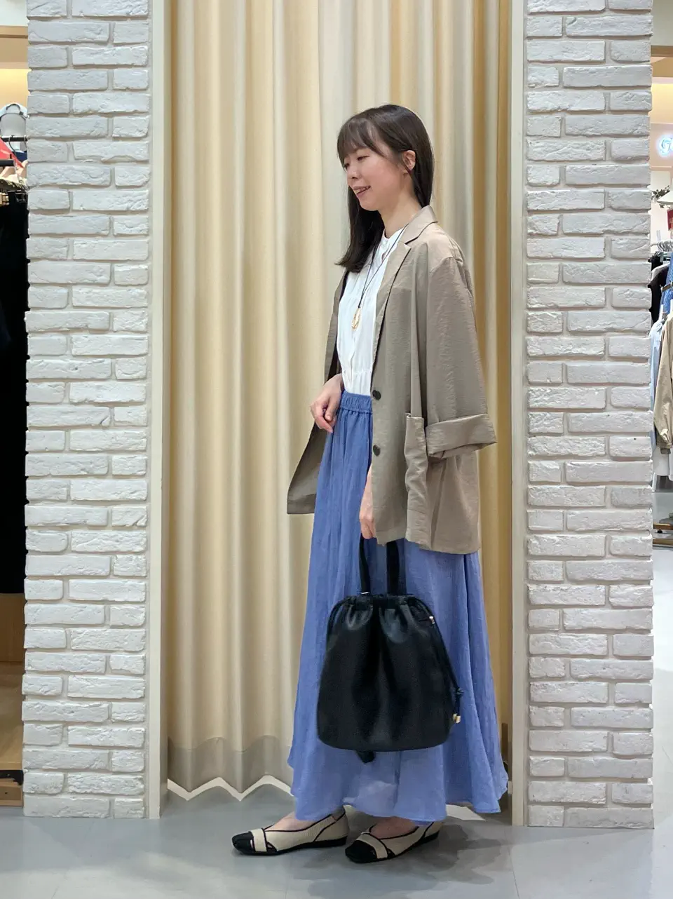 ONWARD CROSSET SELECT 檀 コーディネート画像