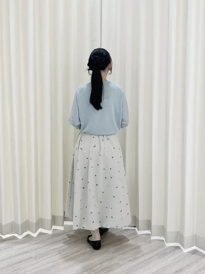 ONWARD CROSSET SELECT HANA コーディネート画像