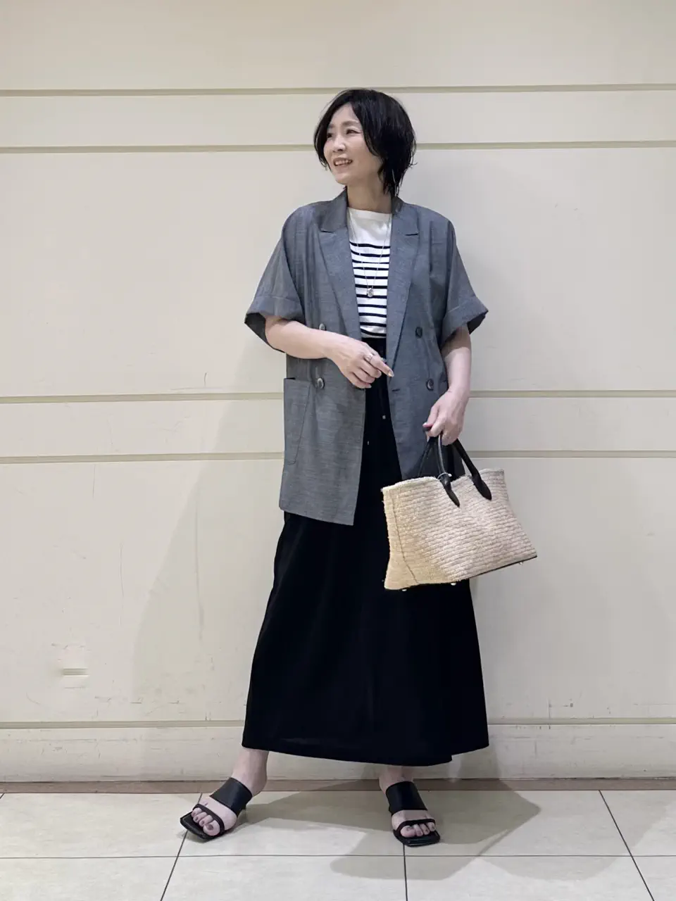 ONWARD CROSSET SELECT maruri コーディネート画像