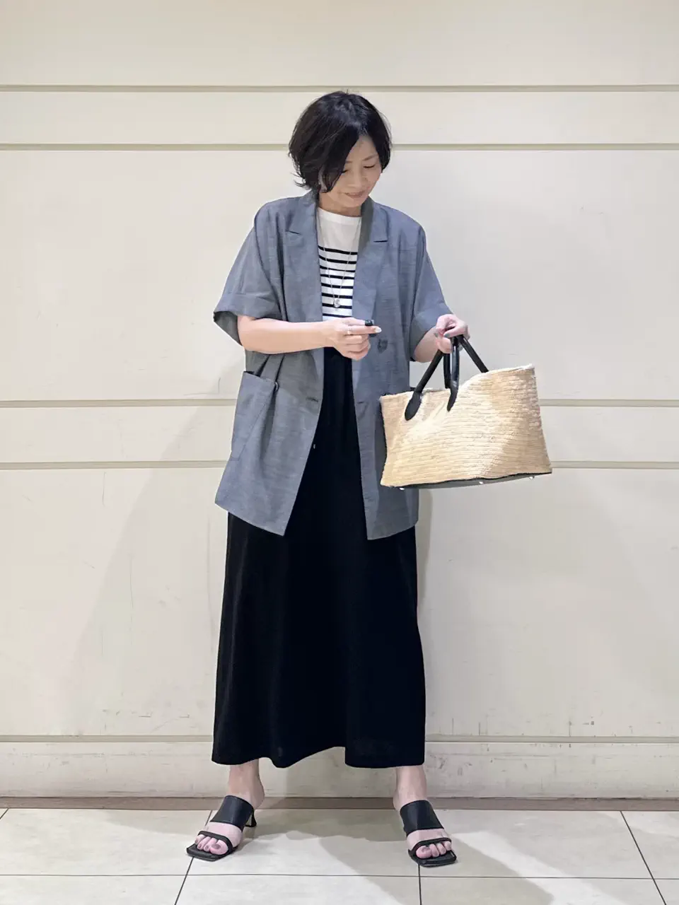 ONWARD CROSSET SELECT maruri コーディネート画像