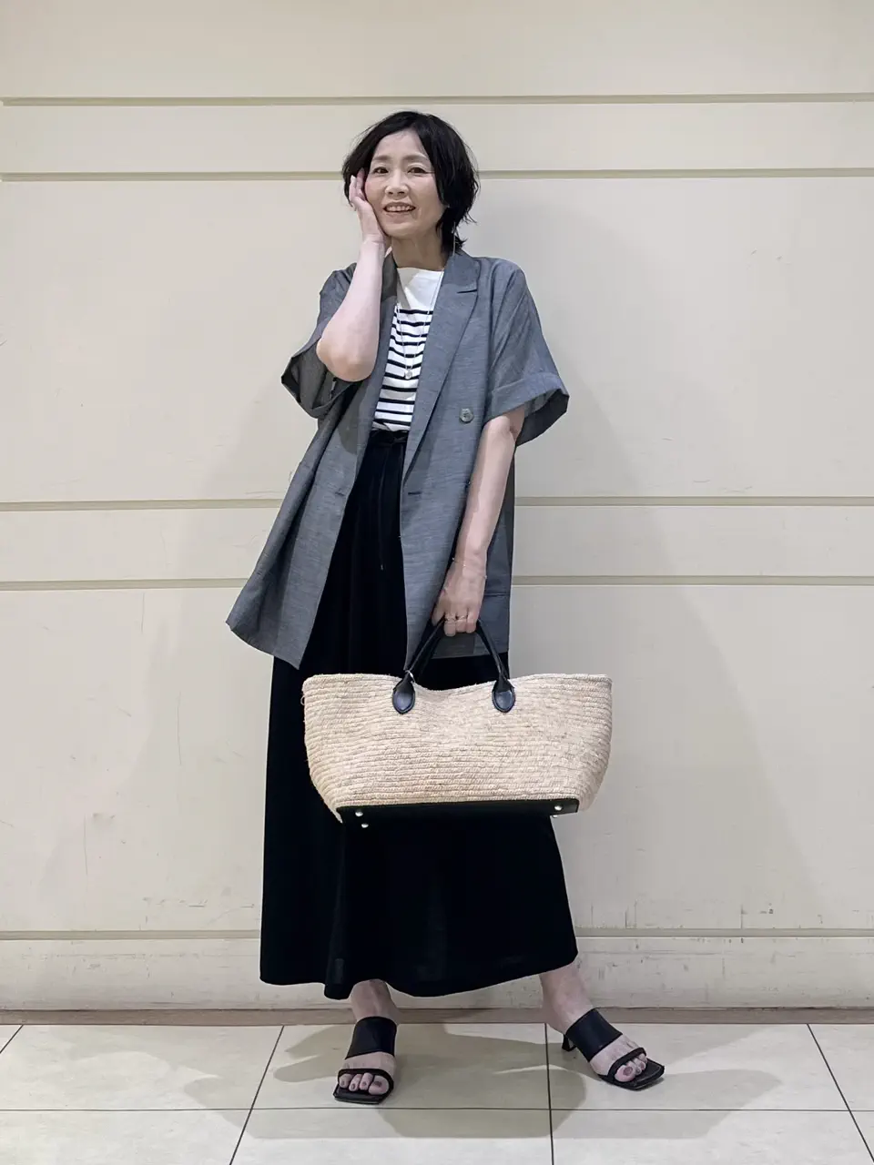 ONWARD CROSSET SELECT maruri コーディネート画像