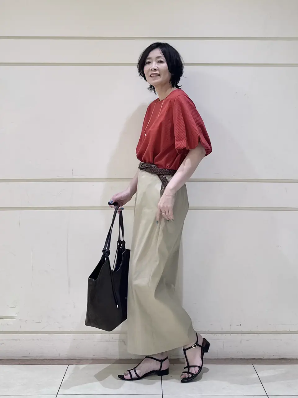 ONWARD CROSSET SELECT maruri コーディネート画像