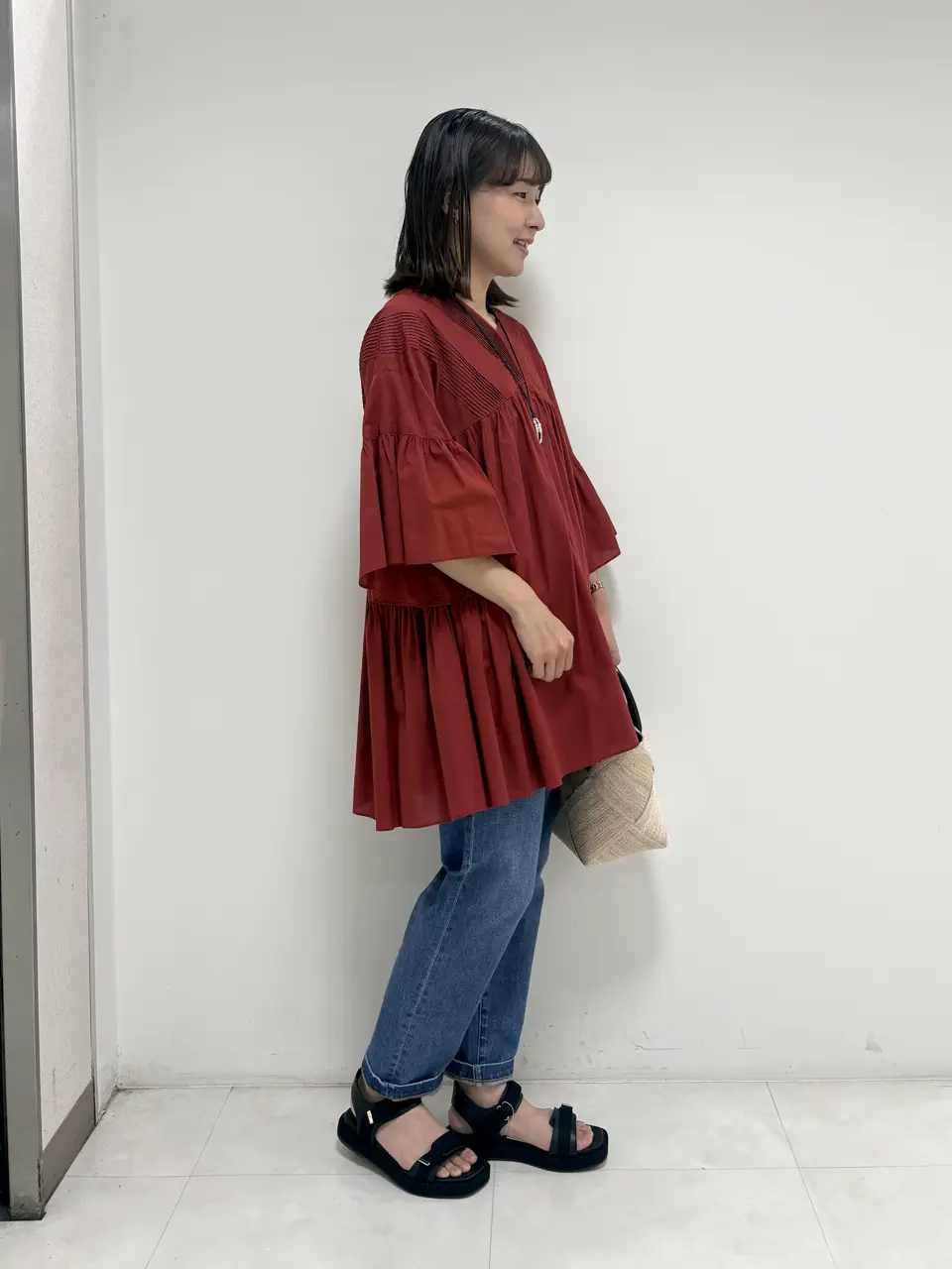 ONWARD CROSSET SELECT 野中 コーディネート画像