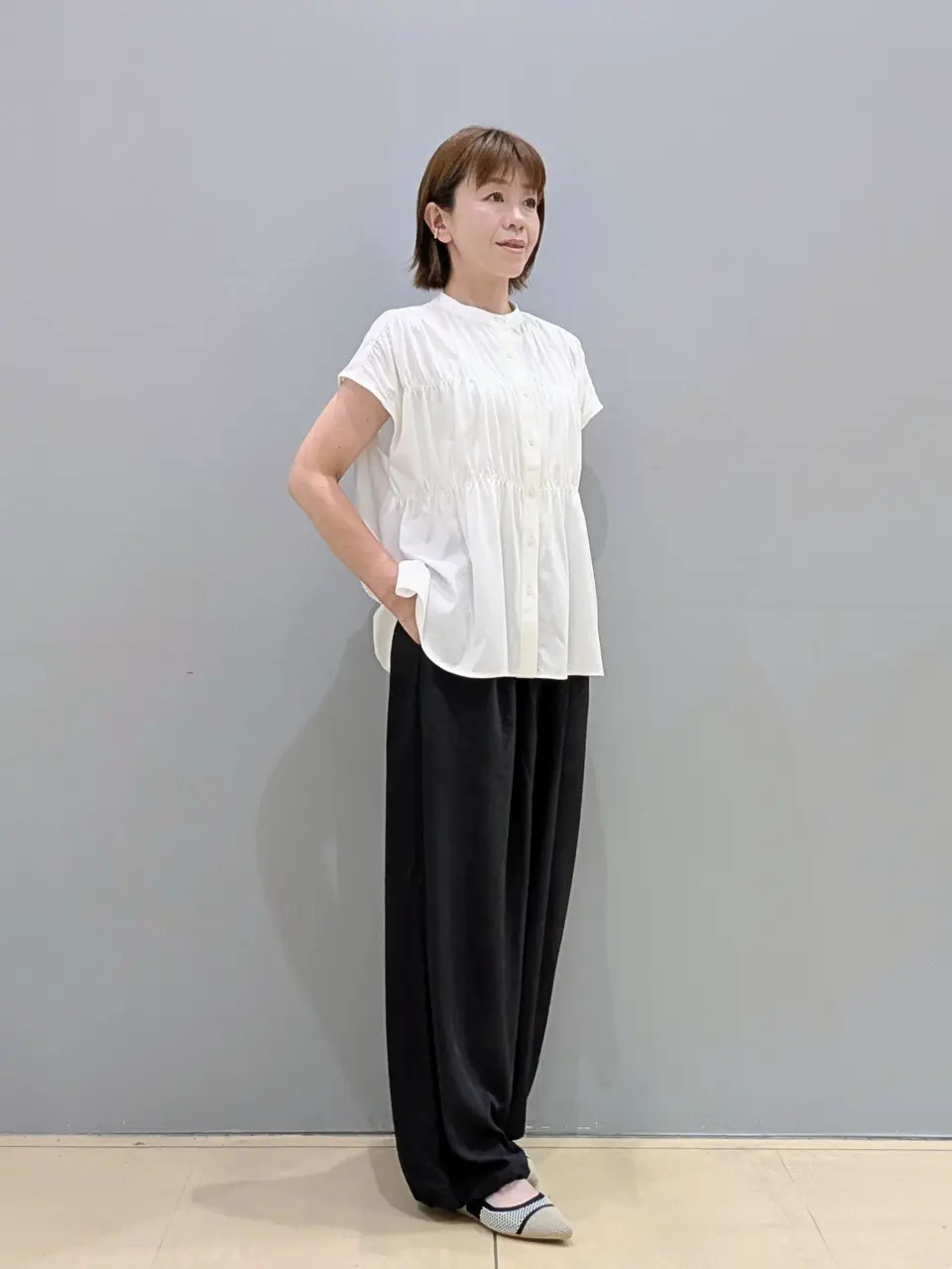 ONWARD CROSSET SELECT 見帆 コーディネート画像