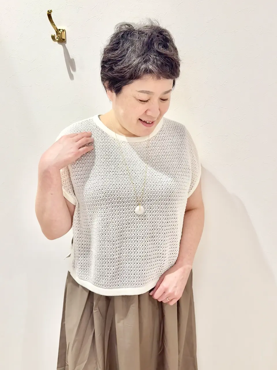 ONWARD CROSSET SELECT 佐藤 コーディネート画像