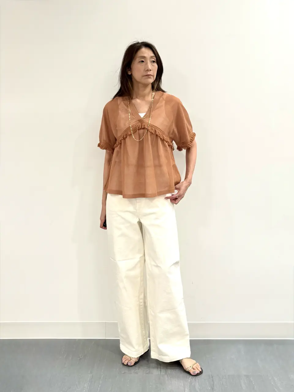ONWARD CROSSET SELECT 荒川 コーディネート画像