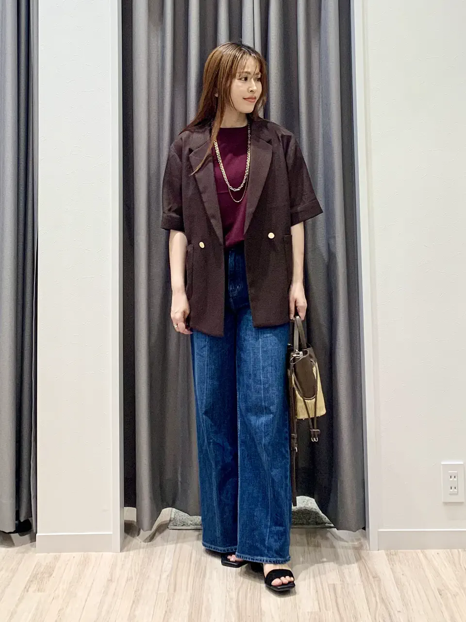 ONWARD CROSSET SELECT MIHO コーディネート画像