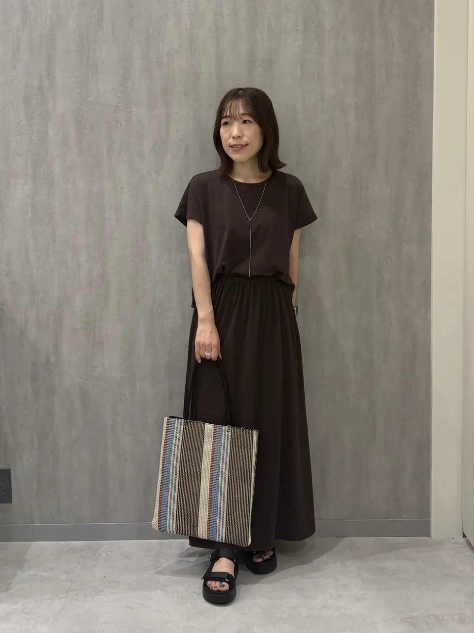 ONWARD CROSSET SELECT 若松 コーディネート画像